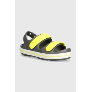 Dječje sandale Crocs Crocband Cruiser Sandal boja: zelena