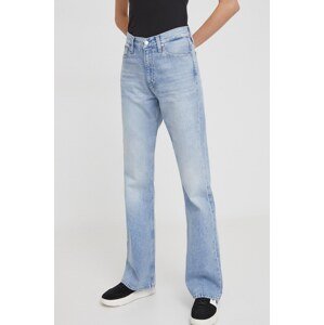 Traperice Calvin Klein Jeans za žene, visoki struk, J20J222752