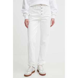 Traperice Calvin Klein Jeans za žene, visoki struk, J20J222765