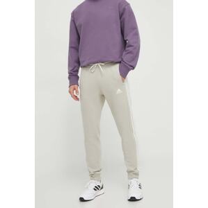 Donji dio trenirke adidas boja: siva, s aplikacijom