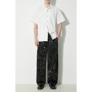 Hlače Han Kjøbenhavn Elasticated Track Pants za muškarce, boja: crna, ravni kroj, M-133836