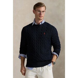 Pamučni pulover Polo Ralph Lauren boja: bež, 710775885