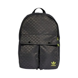Ruksak adidas Originals za žene, boja: crna, veliki, s uzorkom