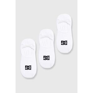 Čarape DC 3-pack za muškarce, boja: bijela, ADYAa, 003191